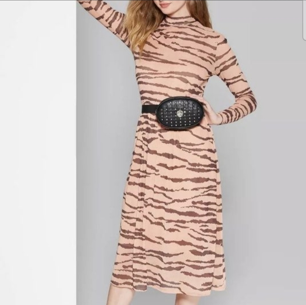 Wild Fable Tiger print mesh dress XXL - New With Tags